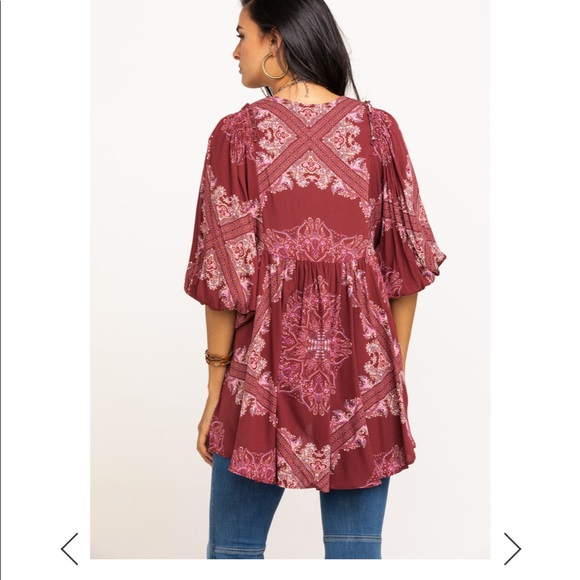 Free people girl talk paisley tunic - Picture 6 of 6